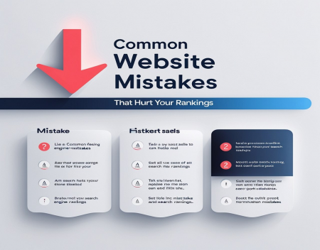 Common Website Mistakes That Hurt Your Rankings