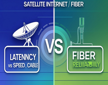 Satellite Internet vs Fiber